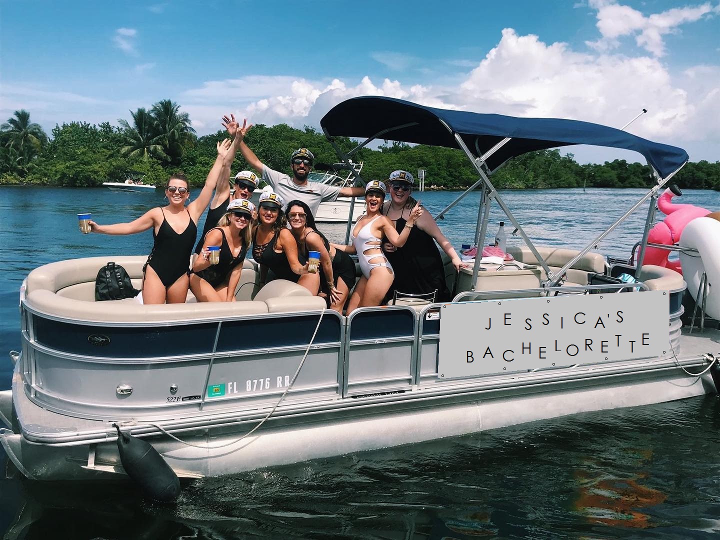 Celebration pontoon boat rentals - group boat party rental