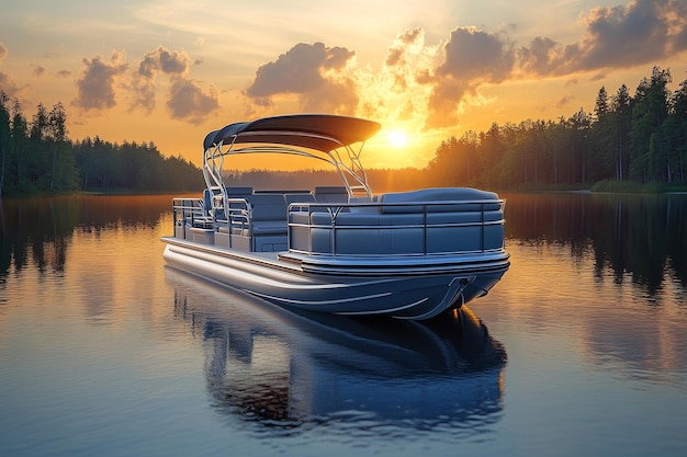 Sunset pontoon boat rentals - romantic boat party rental
